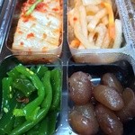 叙々苑 - 弁当の副菜4種 アップ