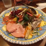 Pizzeria IL Porto - アンティパストミスと（取りかけ）