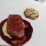 319050312 - 熊本産あか牛のサーロインとたまご茸
