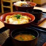 かつさと - ハーフかつ丼