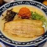 豚と小麦 - レッド明太豚骨ラーメン