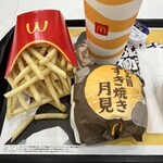 マクドナルド - 料理写真:すき焼き月見セット