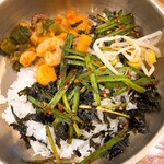 개미집 - ご飯にかけて