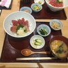 酒と肴 離れ庵 - 鮪と鰤の漬け丼