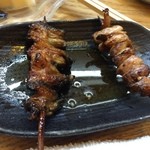 かぶと - しっぽ（左）レバー（右）【2014.10再訪】