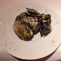 かえりやま - Lunch Menu B(2500円) オードブル サロマ湖産 一年物のカキのワイン蒸し