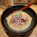 Yakiago Shio Ramen Takahashi Shinjuku Hon Ten - オマール海老の冷しそば。