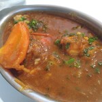 トマトカレー（鶏肉・辛さ普通）1150円(税込) 