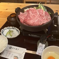 すき焼きと牛まぶし ももしき - 