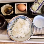一日中モーニング - モーニング卵かけご飯