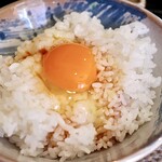 一日中モーニング - 卵かけご飯