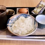 一日中モーニング - モーニング卵かけご飯