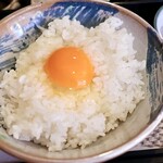 一日中モーニング - 卵かけご飯