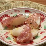 寄り処 えーる - 梨と生ハム