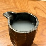 寄り処 えーる - 蕎麦湯