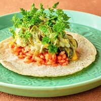 ハラペーニョとコーンのタコス(Roast Chiles with Cream Taco)
