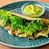 きのこのケサディーヤ(Mushuroom Quesadalla)