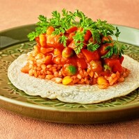 筍とサルサのタコス(Bamboo Taco)