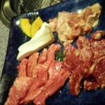 京の焼肉処 弘 - 和牛上ロース・和牛上ハラミ・鶏もも