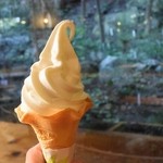 ル・ピック - 弓削牧場特製ミルクソフトクリーム350円