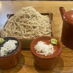 玉よし - もり蕎麦大盛り1,100円(税込)