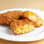 道の駅 びえい 丘のくら - コーンバターコロッケ