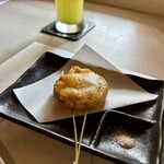 肉処 牛慎 - 長芋の天麩羅