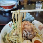 煮干中華 あさり - 平打ち太麺使用♬