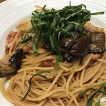 オリーブの丘 - 焼き茄子とベーコン