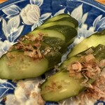 黒門 川ひろ - うなぎも一本なら香の物も一本、このスタイルも継承