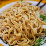 ラーメンエース - 期間限定 台湾汁なし ニンニク少し、アブラ