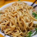 ラーメンエース - 期間限定 台湾汁なし ニンニク少し、アブラ