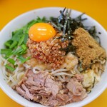 期間限定 台湾汁なし ニンニク少し、アブラ