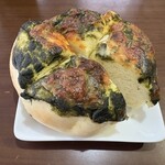 ポルボロン - ほうれん草ベーグル