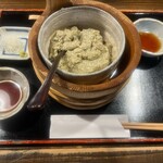 松風庵 - 粗挽きそばがき