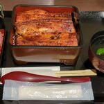 鰻の成瀬 日本橋店 - うな重(上)松2900円一式