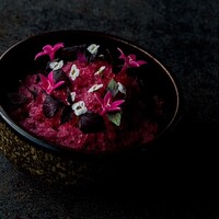 紫蘇とレモングラスのグラニータ(Shiso and Lemmongrass Granita)