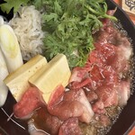 和牛すき焼き そしじ - 調理中