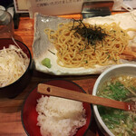 会津ラーメン 和 - 特製塩青じそつけ麺