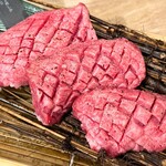 俺之燒肉 博多 - 俺の上厚切りタン（3枚）