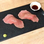 俺之燒肉 博多 - A5黒毛和牛肉寿司（2貫）