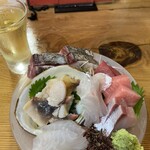 百足家 - お刺身盛り合わせ