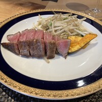 鉄板懐石 ふく - ミディアムレア