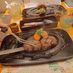 炭焼きレストランさわやか - げんこつハンバーグ250g調理中