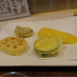 太門 - 旬の野菜・天ぷらの盛り合わせ☆