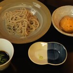 Higuchi - Zaru Soba with Round Eggplant