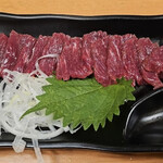 會津・喜多方らーめん 愛絆 - 馬刺し❣️