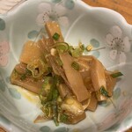 仲宿食堂 - サービスで頂いたメンマ