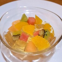 いろいろフルーツの入った愛玉子