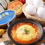 ◆◇omelet au fromage Soft-boiled cheese omelet♭♭